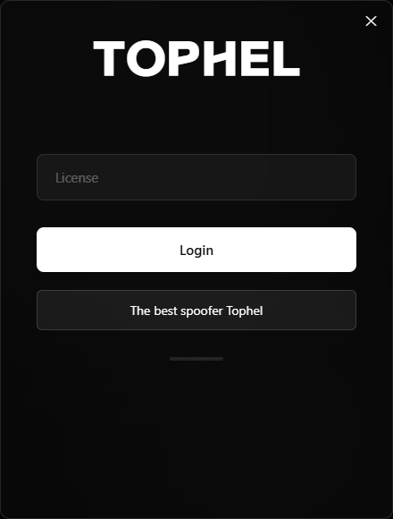 Tophel 스푸퍼 GUI